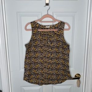 Fat Face The Cassie Cami Tiger Print Sleeveless